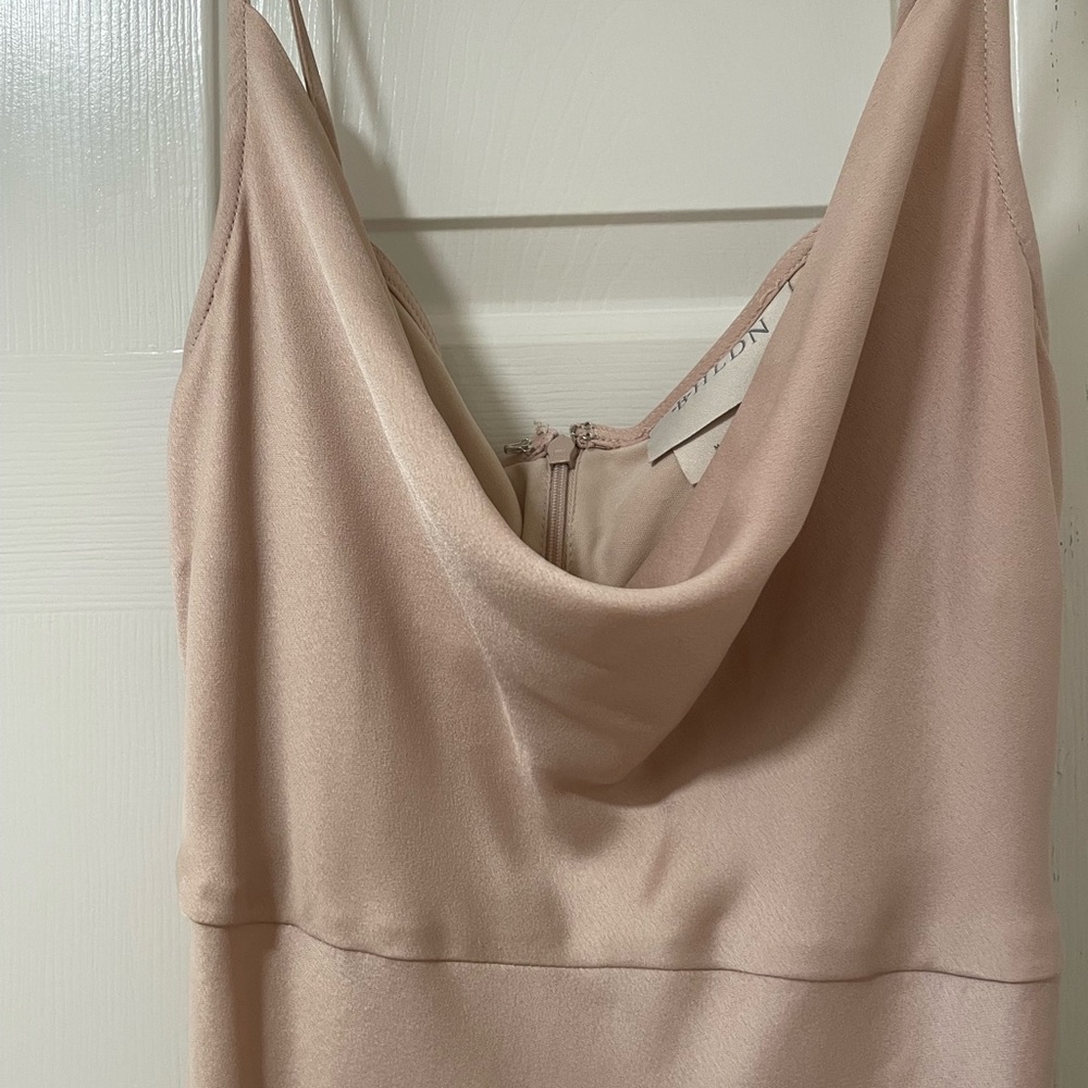 BHLDN Cali Satin Cowl Neck